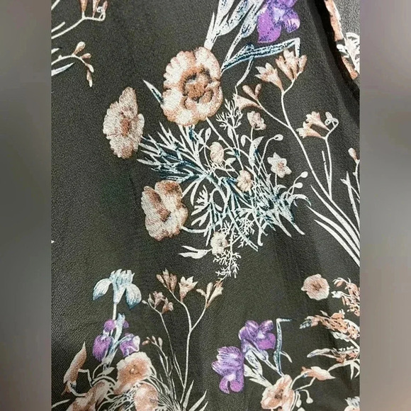 UMGEE Pompoms Floral Dolman Sleeve Cover-up Kimono Size Medium to Large (A5) - Picture 6 of 7